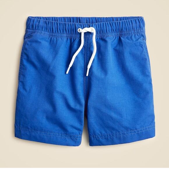 Crewcuts J.Crew Swimwear Boys 16 Ultra Blue Mesh Lined Drawstring Elastic Waist - Picture 2 of 10